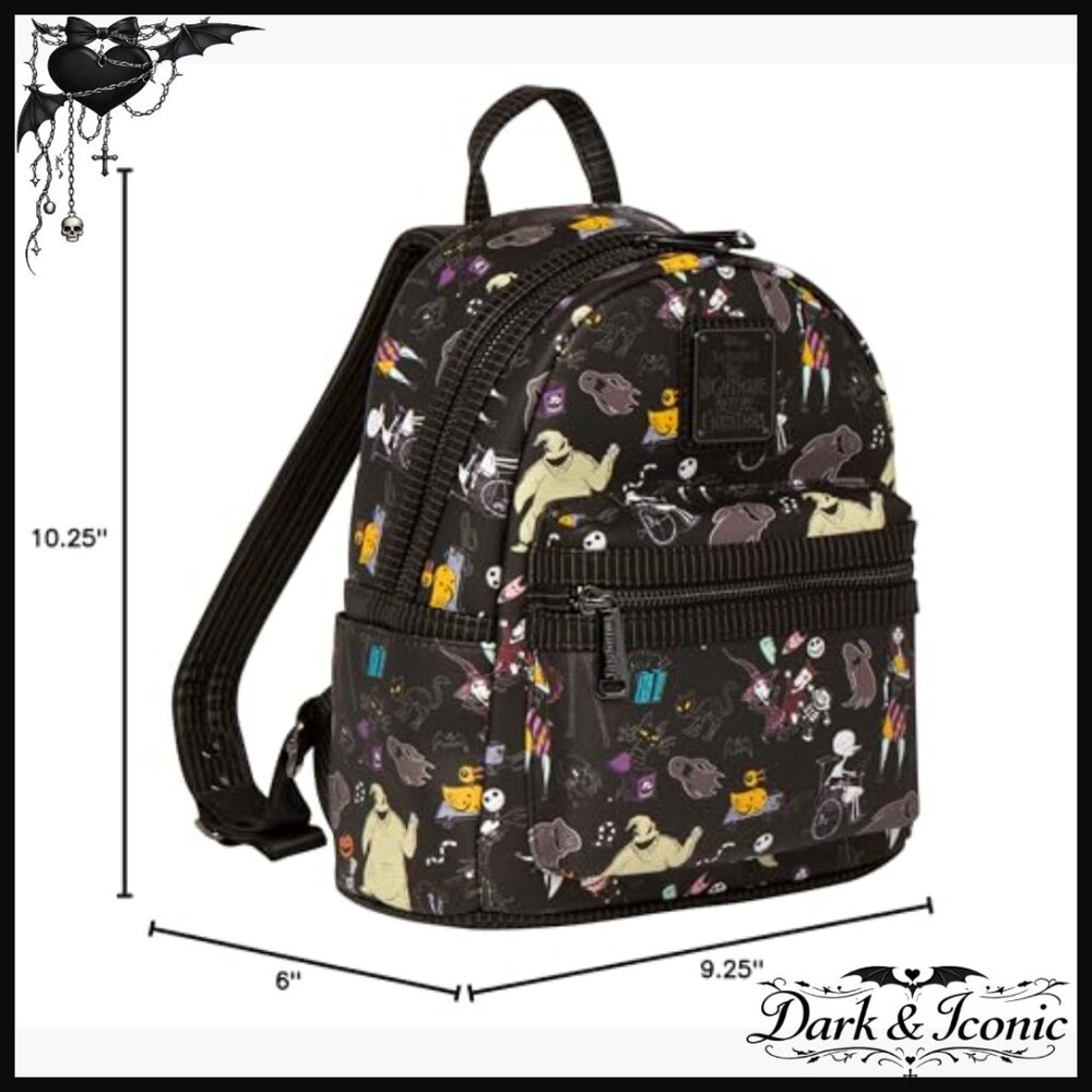 Mini Backpack Daypack with Adjustable Straps, Mul… - image 2